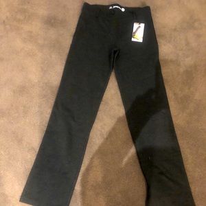 Betabrand Dress Grey Yoga Pants Straight Leg